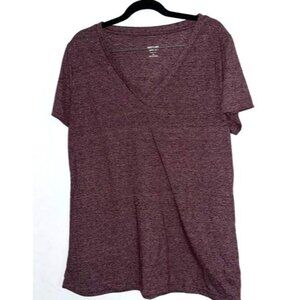 Mossimo Supply Co. XXL Heathered V-Neck T-Shirt